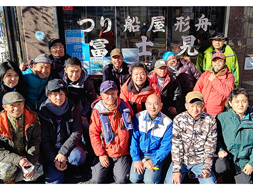 「水雷会」のメンバー