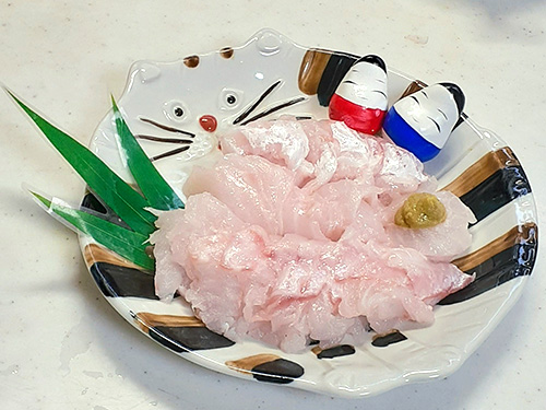 アカムツを熟成させると美味