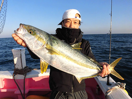 「ヒラマサ2匹目!来た!」
