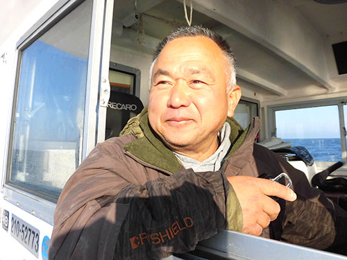 お世話になった山口徹船長