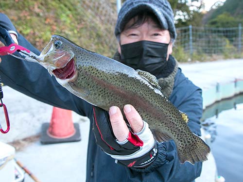 このサイズでも引きが強い