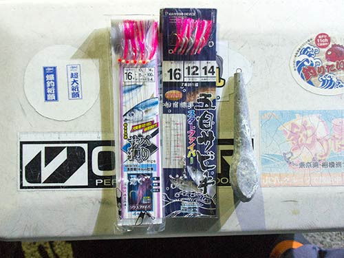 仕掛けを選ぶ際には、ハリスの長さ・太さ等に注意