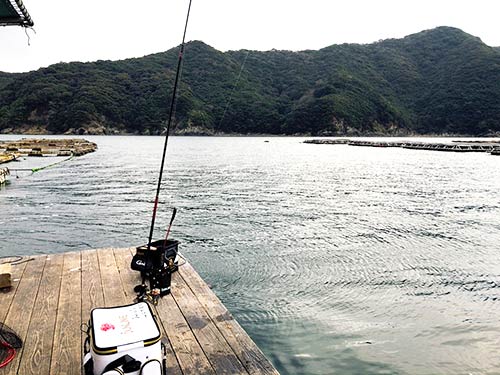 当日の釣座