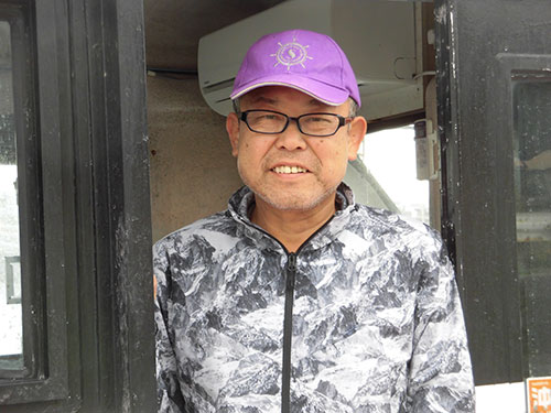 穏やかで説明上手な島野一男船長