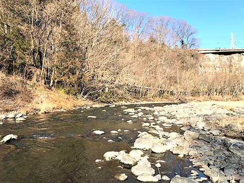 気持ちのよい河原