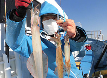 こちらもトリプル!大・中・小が揃った