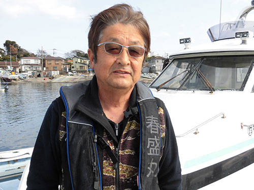 イカ釣りはお任せ、沼田孝章船長