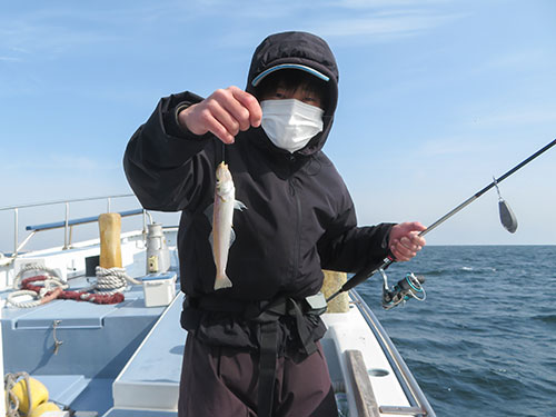 若い人も増えたシロギス釣り