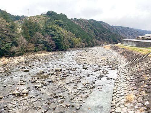 太閤橋上流ポイント