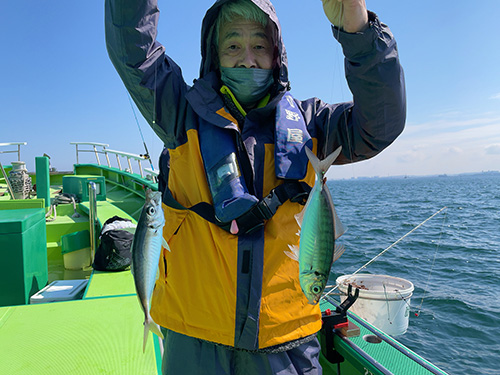 多点掛けと手返しで160匹を釣り竿頭!