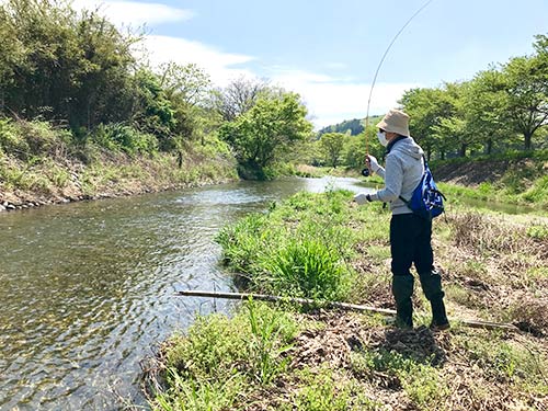 東京都青梅市 入間川の支流 成木川 毛バリでオイカワ釣り 釣りビジョン マガジン 釣りビジョン 東京都青梅市 入間川の支流 成木川 毛バリでオイカワ釣り 釣りビジョン マガジン 釣りビジョン