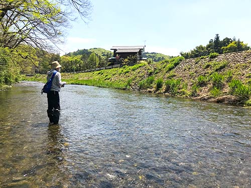 のんびり、ゆったり。釣り人は心安らぐ