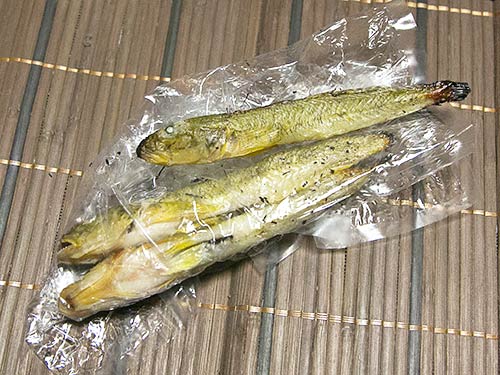 干物用のシートで冷蔵庫保管