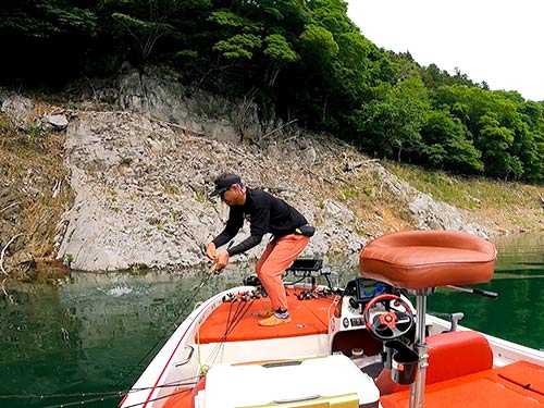 中流域でヒットシーン