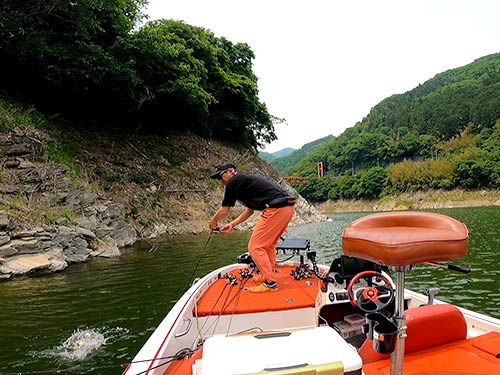 上流域でのヒットシーン