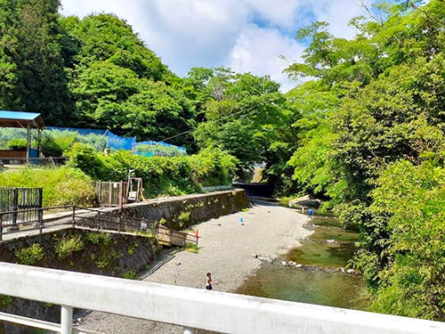 釣り場の入り口