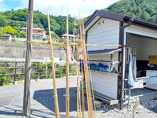 レンタルもあるので気軽に釣りができる