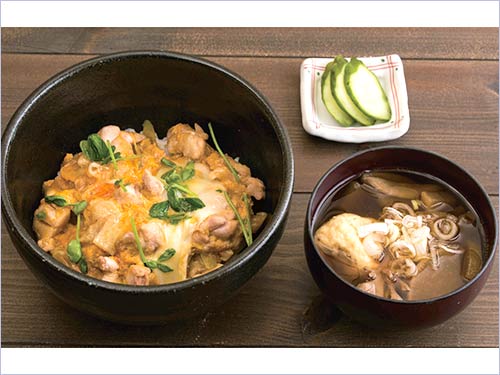ふわふわの親子丼