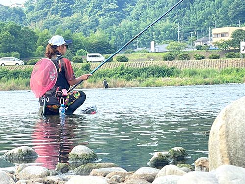希望のポイントになんとか入れてひと安心