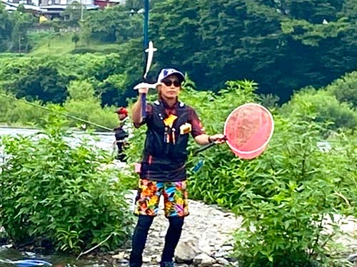 また来たよ、背掛かり