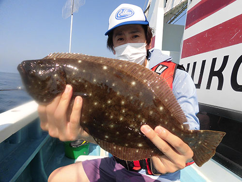 根気の釣りで手堅くゲット!