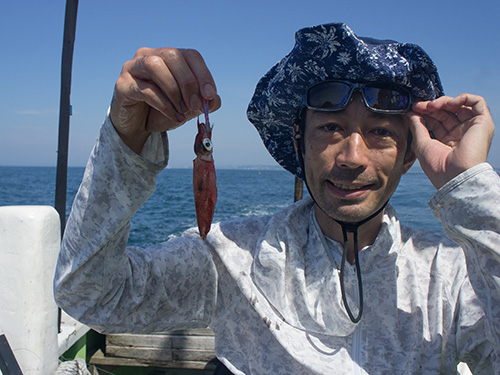繊細なアタリを捉えてヒットに持ち込む