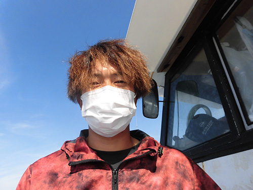 頼れる上乗り役の中井省吾若船長
