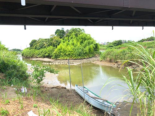 潮が満ちてきたので納竿