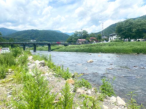 川も混雑はなく空いている