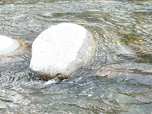 どんどん減水していく