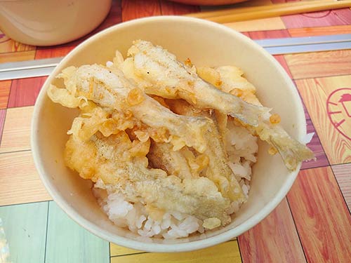 シロギスの天丼