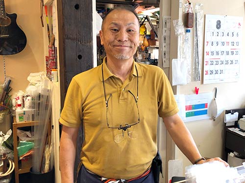 店長の田中さん