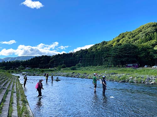 午後も綺麗な青空の元、充分楽しませて貰えた