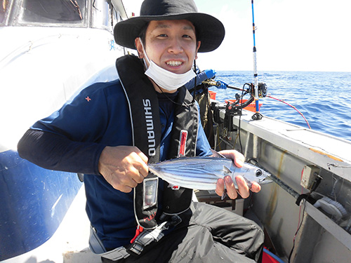 粘りの釣りが実を結ぶ