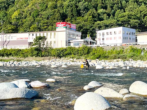 地元若手。これからの高原川を大いに盛り上げてくれるだろう