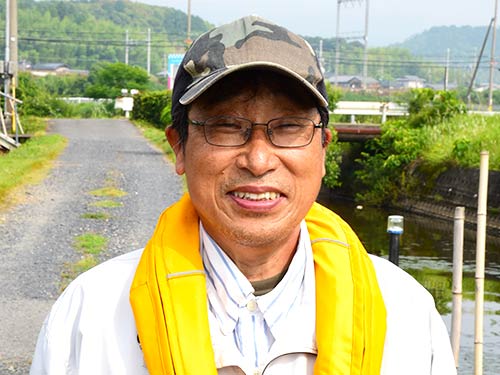 立田猛(たつた・たけし)
京都府生まれ、滋賀県在住。琵琶湖でバス釣りを対象にした貸船店ではおそらく一番古い、レンタルボートひさの屋の二代目。明るくやさしい人柄で、お客さんの信頼が非常に厚い。ご自身も大層な釣り好き。ちなみに、ミラクルバサーとして知られた立田博氏は実兄。