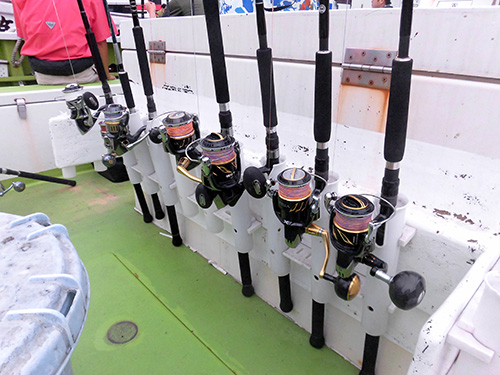 タックルもルアー同様に複数あった方が臨機応変に対応できる