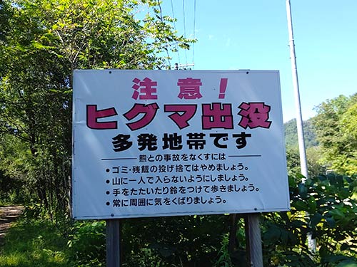特に上流部はヒグマに要注意。ラジオ、鈴、クマスプレーは最低限所持したい。それだけ自然も豊かなところだ