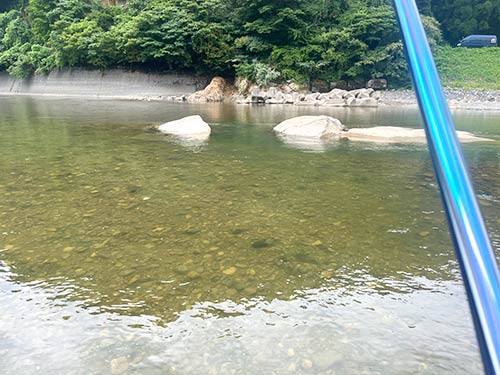 私の最初に選んだポイントは大石周り
