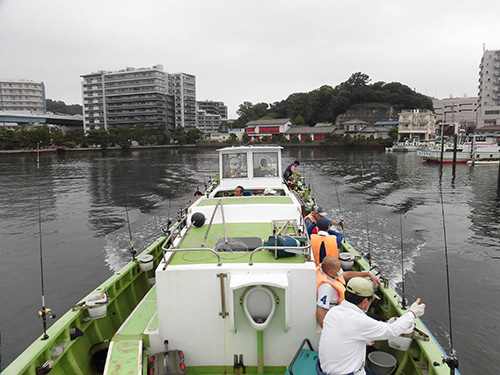 準備が整い次第、出船