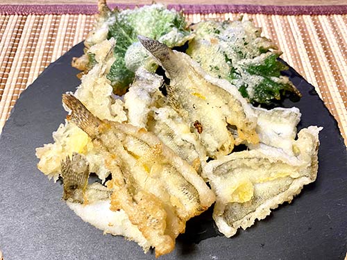 定番の天ぷら