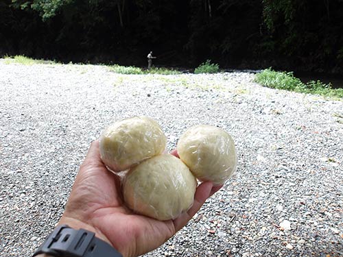 素朴な味わいで、心和む。あんこは疲れた体にぴったり