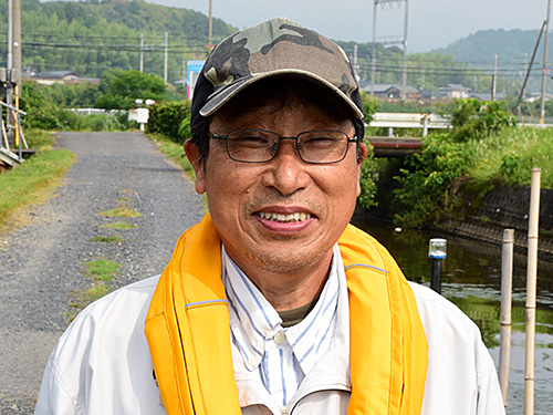 立田猛(たつた・たけし)
京都府生まれ、滋賀県在住。琵琶湖でバス釣りを対象にした貸船店ではおそらく一番古い、レンタルボートひさの屋の二代目。明るくやさしい人柄で、お客さんの信頼が非常に厚い。ご自身も大層な釣り好き。ちなみに、ミラクルバサーとして知られた立田博氏は実兄。