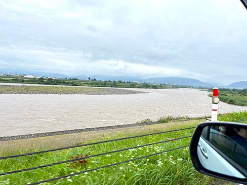 富山県内の河川は全滅