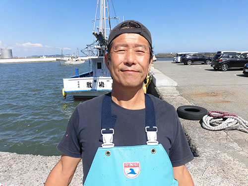 優しくて頼りになる「第一敷嶋丸」山本幸夫船長