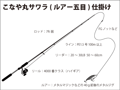 東京湾 ルアー釣りの サワラ五目 絶好調 釣りビジョン マガジン 釣りビジョン