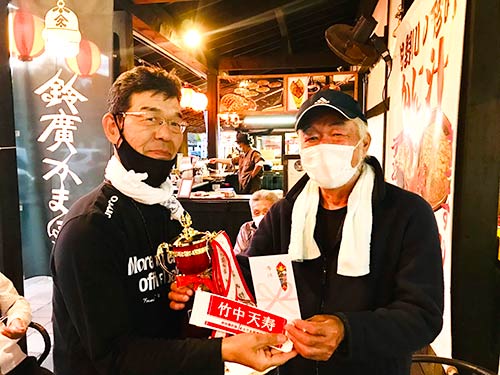 見事大会連覇を果たした