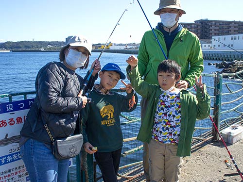 ファミリーで楽しい一日