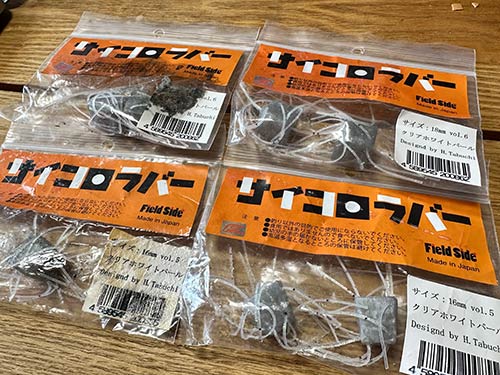 元祖サイコロラバー(フィールドサイド)。オリジナルは全10サイズだが、O.S.P.版は12mmのみ。