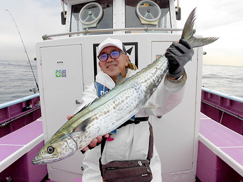 私が釣ったサワラ3kg前後!